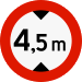skilt 314_4.5m